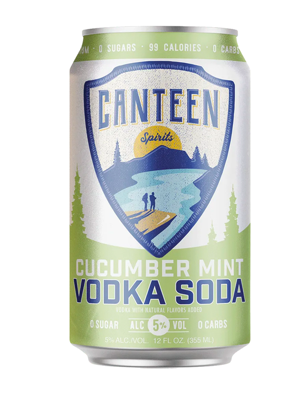 Canteen Cucumber Mint Vodka Soda 6Pk