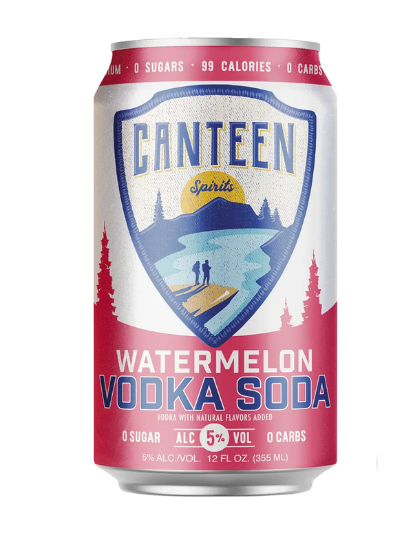 Canteen Watermelon Vodka Soda 6Pk